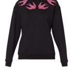 McQ Alexander McQueen Sweater met borduursel – Materiaal: 100% katoen – Kleur: Zwart