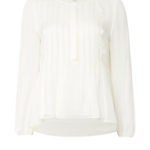 Diane von Furstenberg Jayne blouse van zijde – Materiaal: 100% zijde – Kleur: Gebroken wit